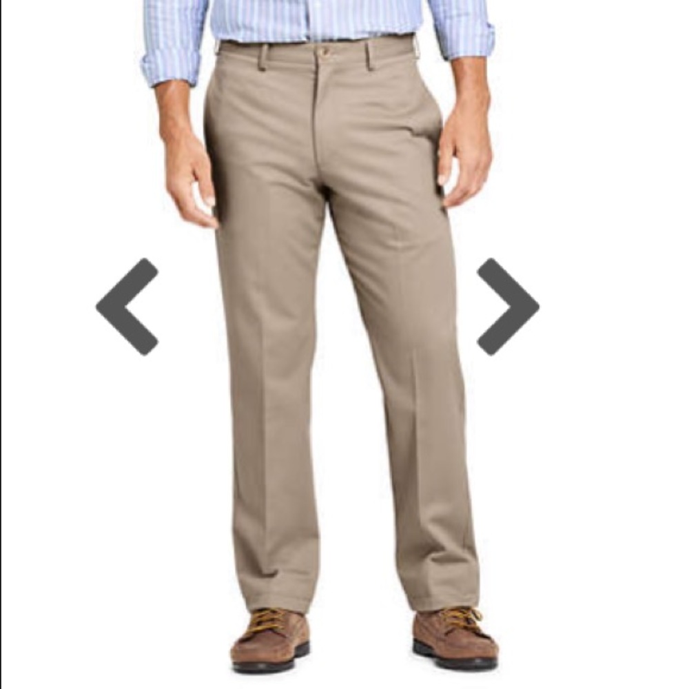 NWT Lands End Men’s 36 x 34 Khaki Pants